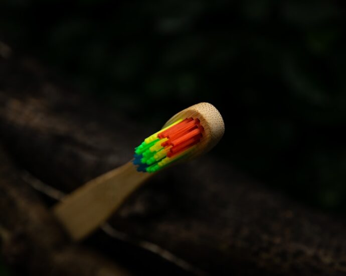 Photo Toothbrush and toothpaste
