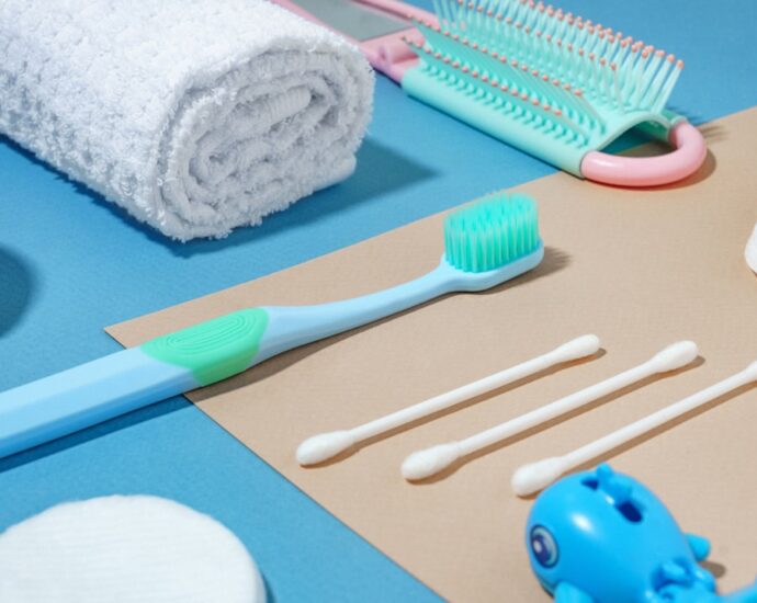 Photo Toothbrush and toothpaste