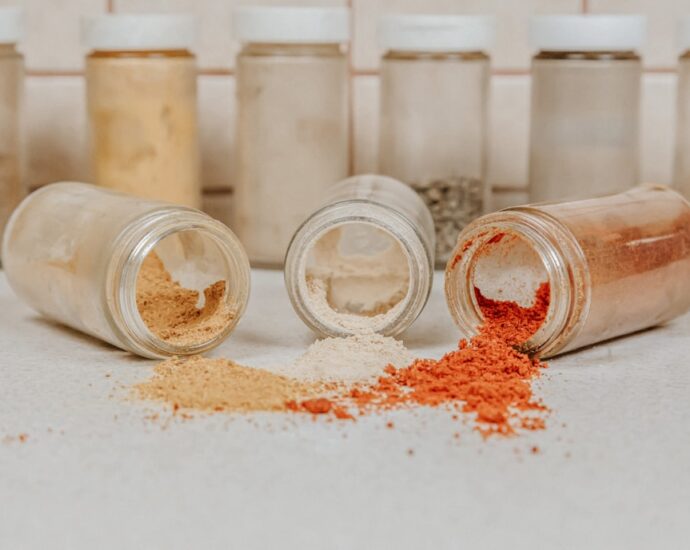 Photo Spice jars