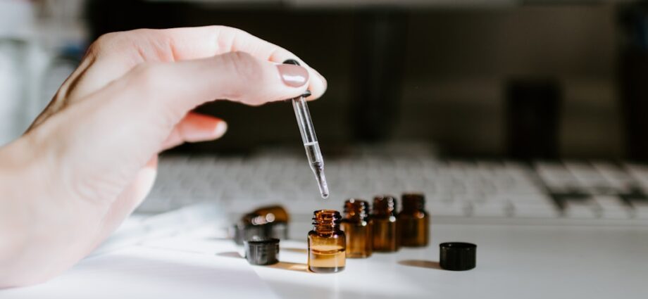 Photo essential oils
