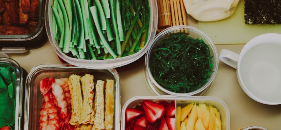 Photo organize meals