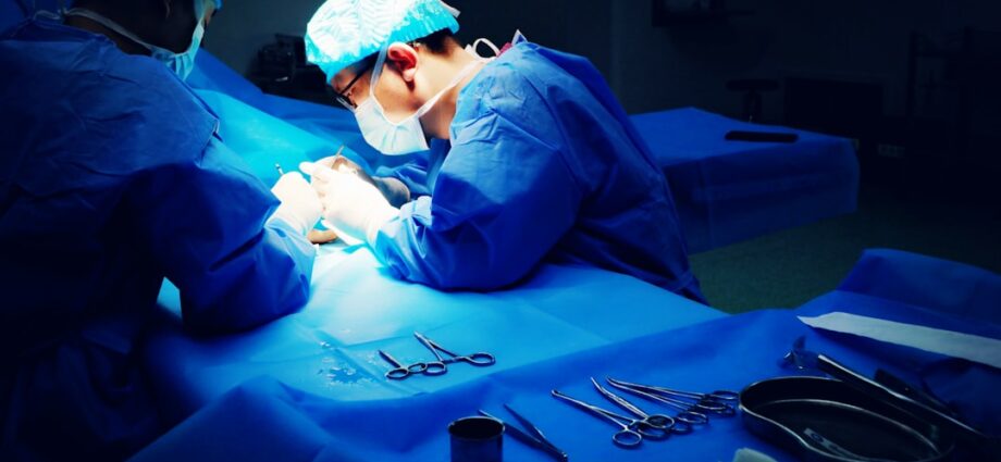 Photo surgical intervention