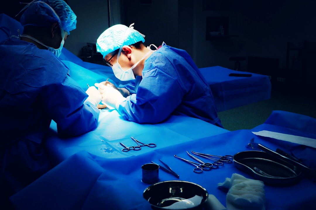 Photo surgical intervention