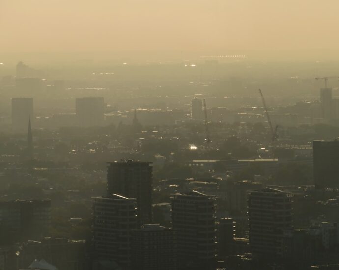 Photo urban pollution