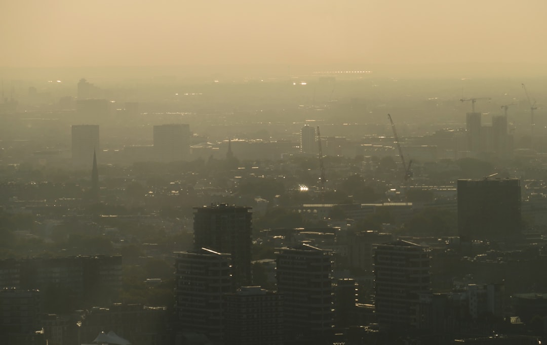 Photo urban pollution