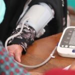 Photo hypertension management