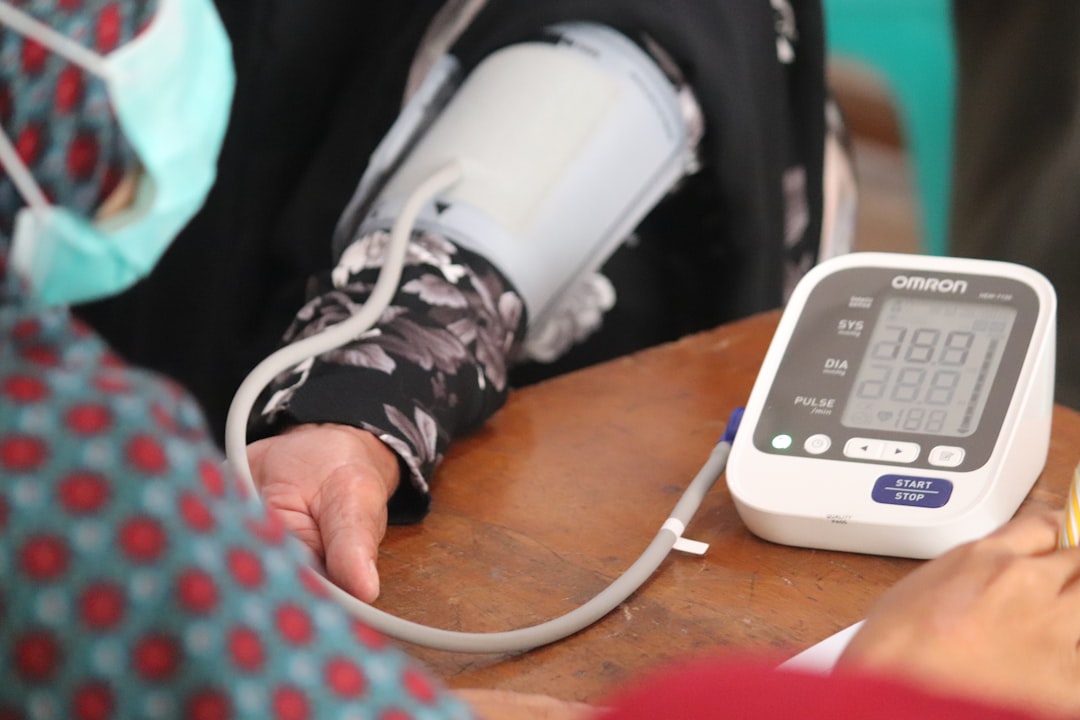 Photo hypertension management