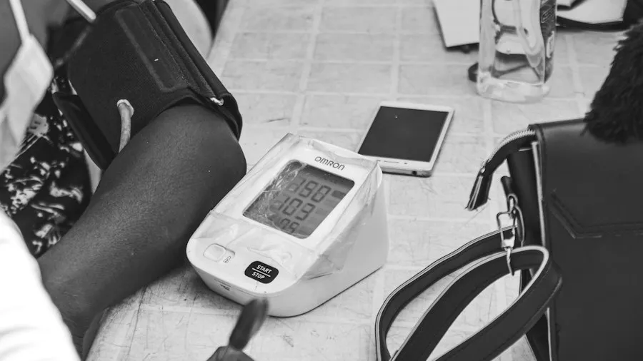 Photo hypertension awareness infographic