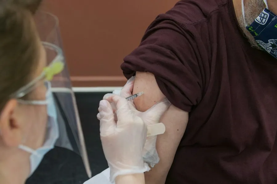 Photo adult vaccination information